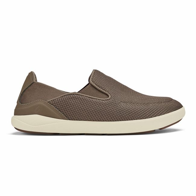 Olukai Men's Nohea Pae Slip On Shoe - Mustang US761-450